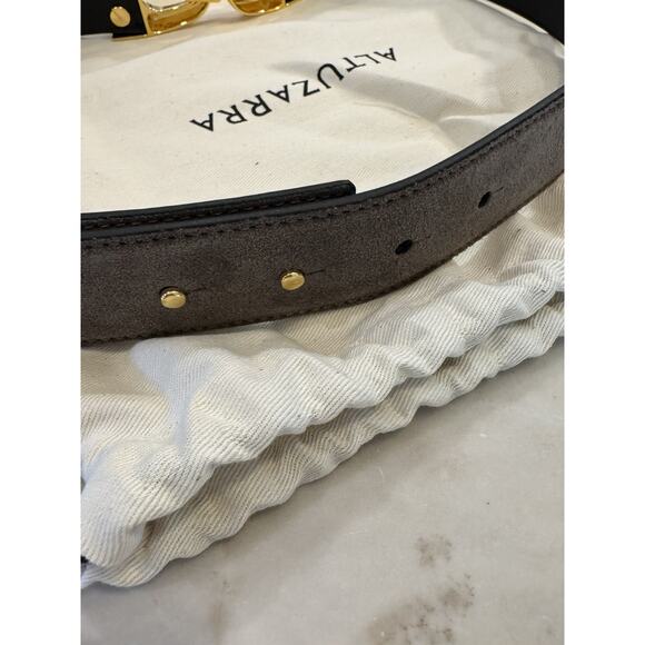 $395 Retail Altuzarra Horsebit Belt Saloon XS/S